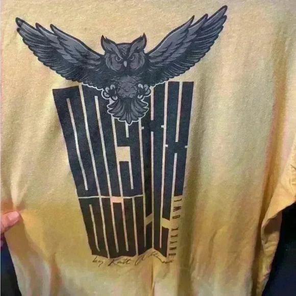 Men’s Kat Williams Oynxx Owl Short Sleeve Tshirt Size XL - Picture 6 of 6